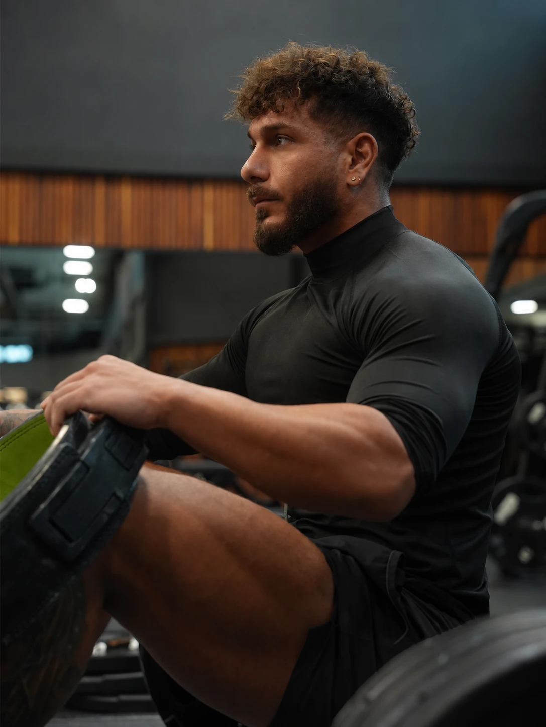 Rob Francis in the gym